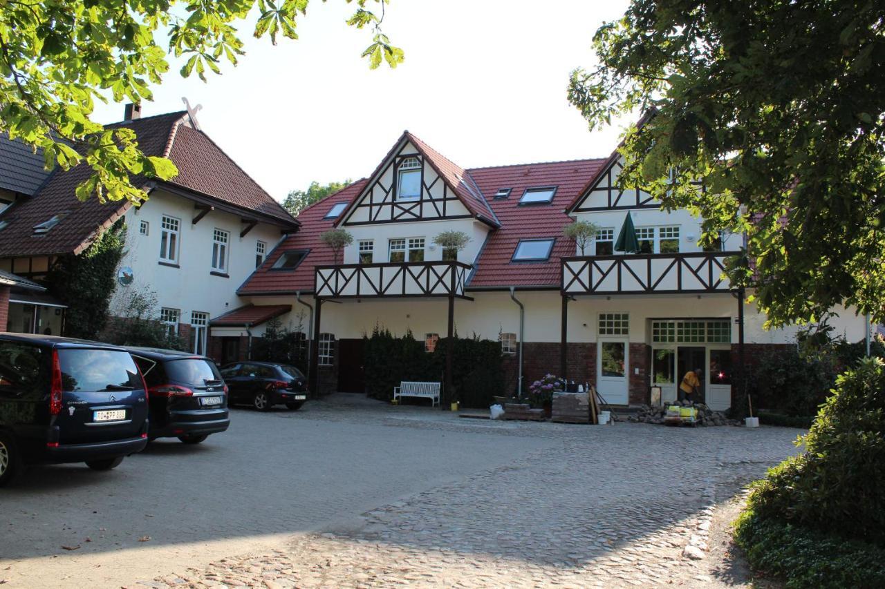 Ferienwohnung Schloms Hof Waffensen Exterior foto