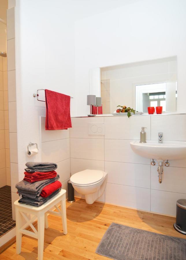 Ferienwohnung Schloms Hof Waffensen Exterior foto